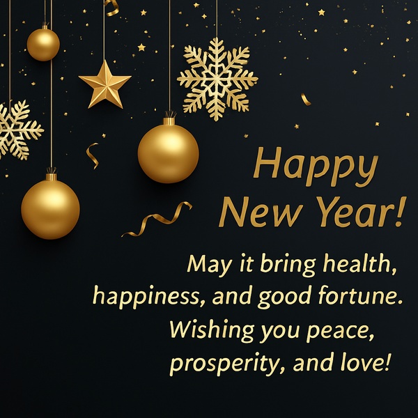 Happy New Year greeting (#66) - beautiful picture