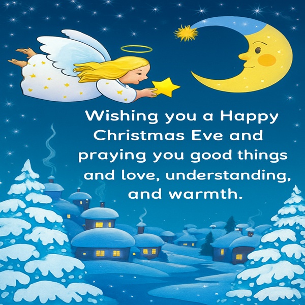 Holy Evening greeting (#19) - beautiful greeting card