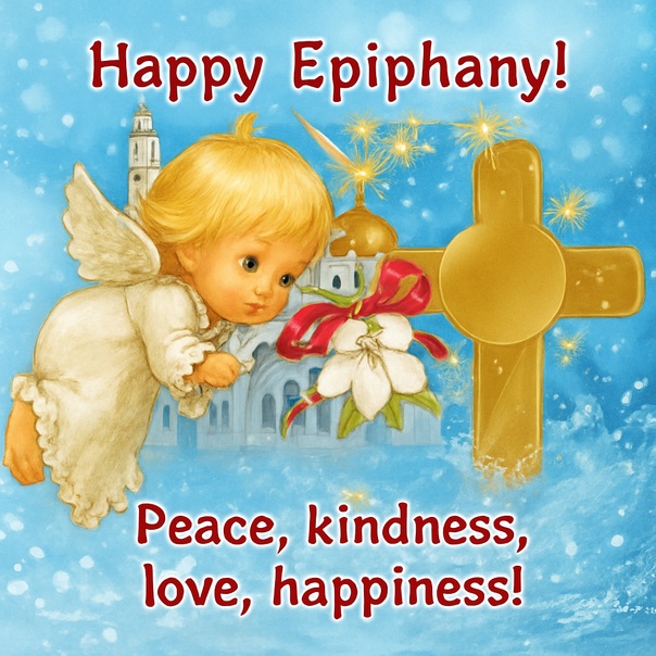 Epiphany (Jordan) greeting (#17) - beautiful greeting card