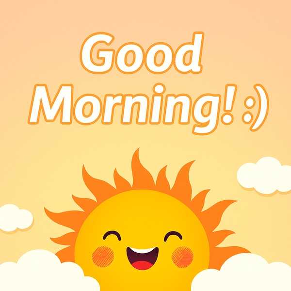 Good morning wish (#33) - beautiful greeting card