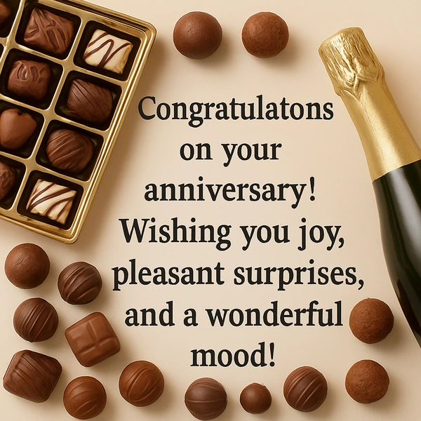 Happy Anniversary greeting for a friend (female) (#36) - beautiful greeting card
